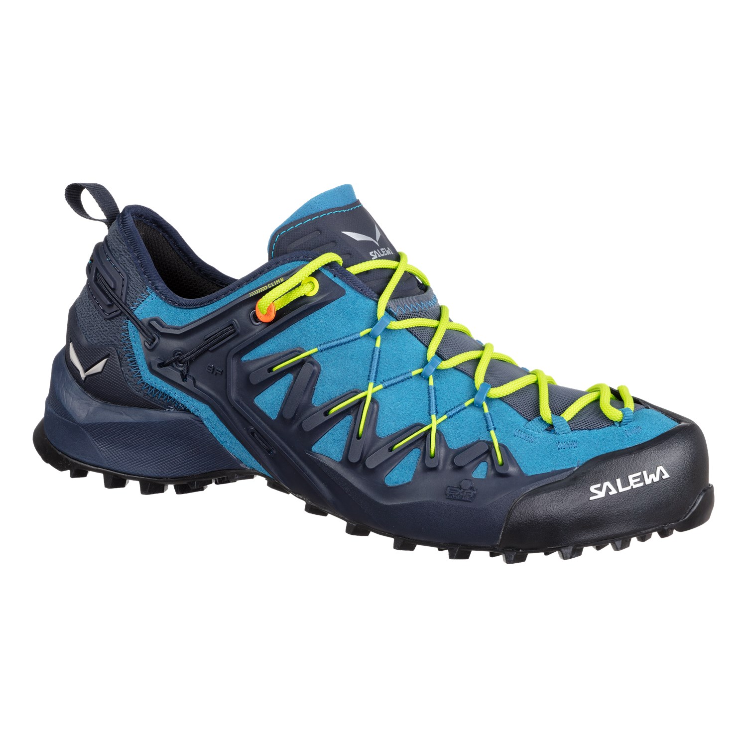 Zapatillas de Aproximación Hombre Chile - Salewa Wildfire Edge - Azules/Azul Marino/Amarillo - FIAL-